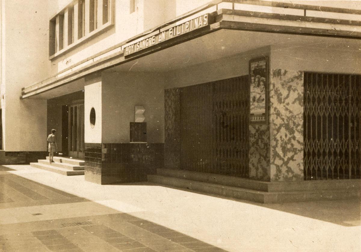 Cine Cuyás de Las Palmas de Gran Canaria,  en los años 40.