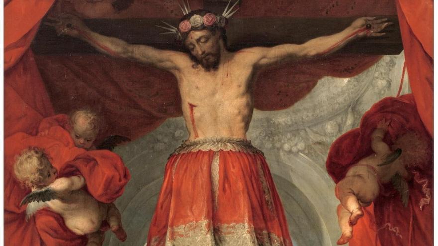 El Prado restaura el &quot;Cristo crucificado&quot; de Carreño Miranda para su próxima exhibición