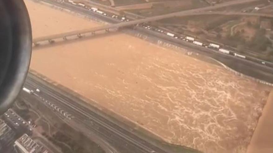 La tragedia vista desde el aire