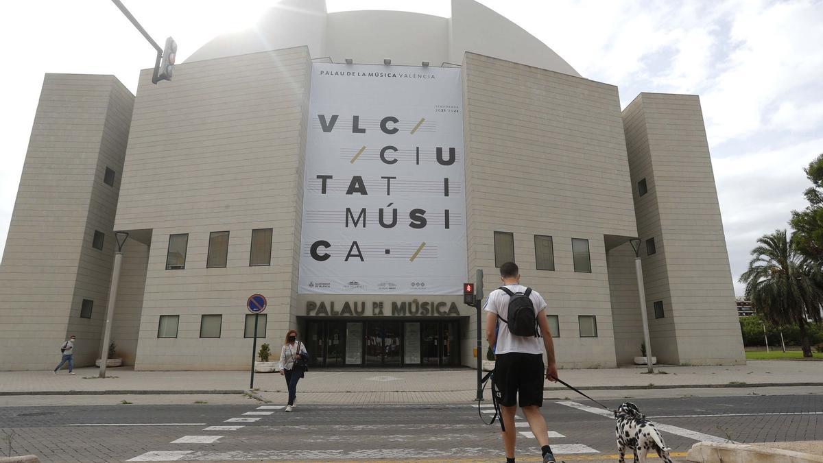 El Palau de la Música de València permanece sin actividad artística desde julio de 2019.