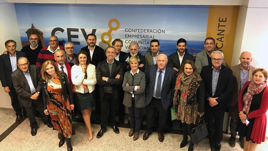 Los nuevos asociados de CEV alicante toman parte en el Comité ejecutivo