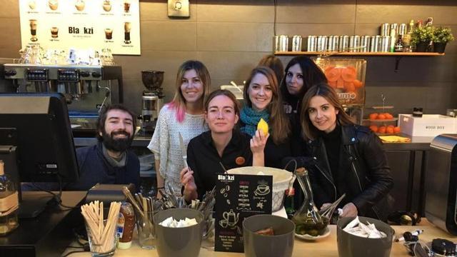 Algunos de los actores de la webserie valenciana 'Todos queríamos matar al presidente'
