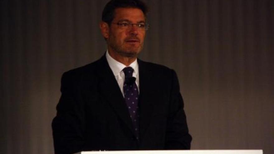 El ministre de Justícia, Rafael Catalá