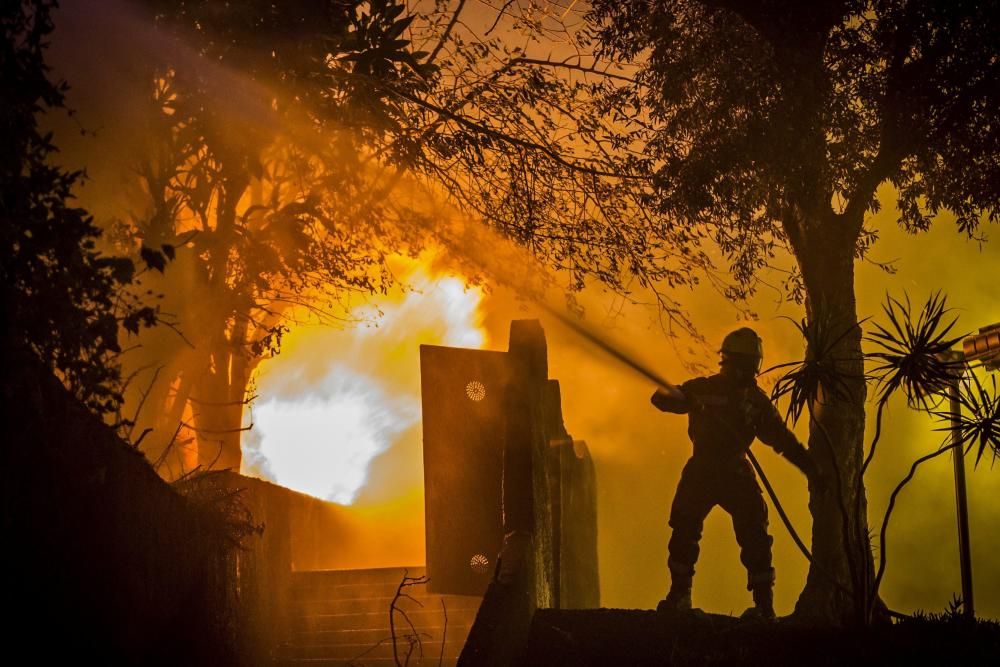 Grave incendio en Madeira