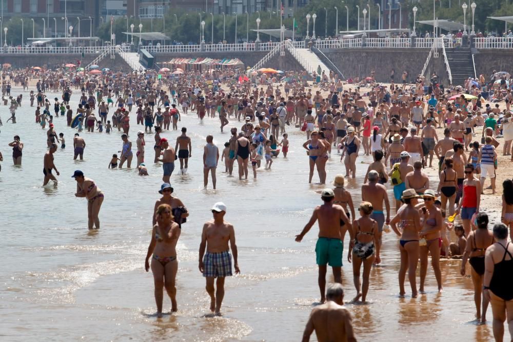 Ola de calor en Asturias