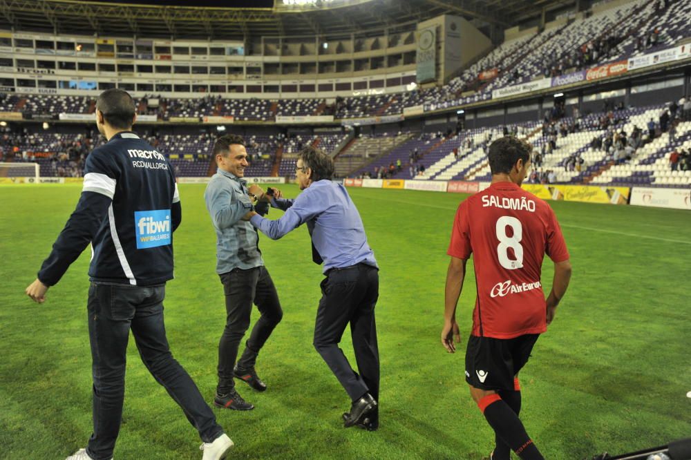 El Mallorca se salva en Valladolid