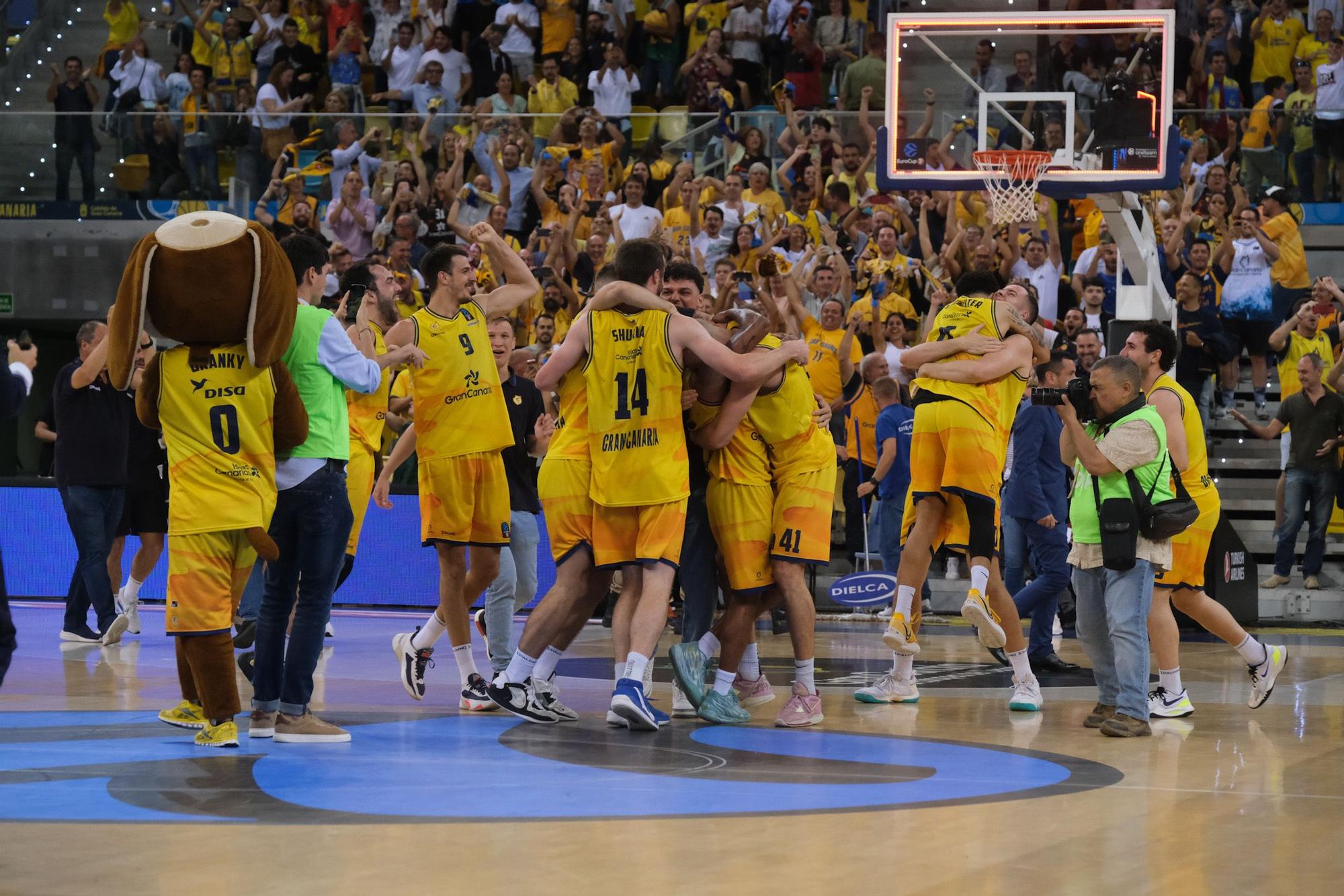 FINAL EUROCUP: CB Gran Canaria 71 -  67 Turk Telecom