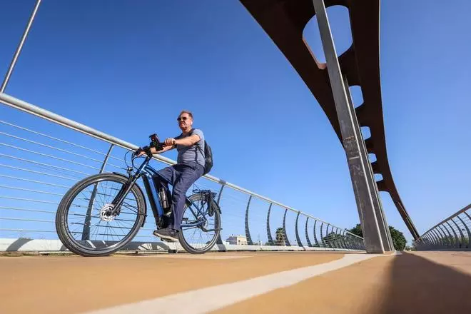 Las 'Vía verde xurra', una de las rutas alternativas al recorrido oficial de la Vuelta a España en Valencia
