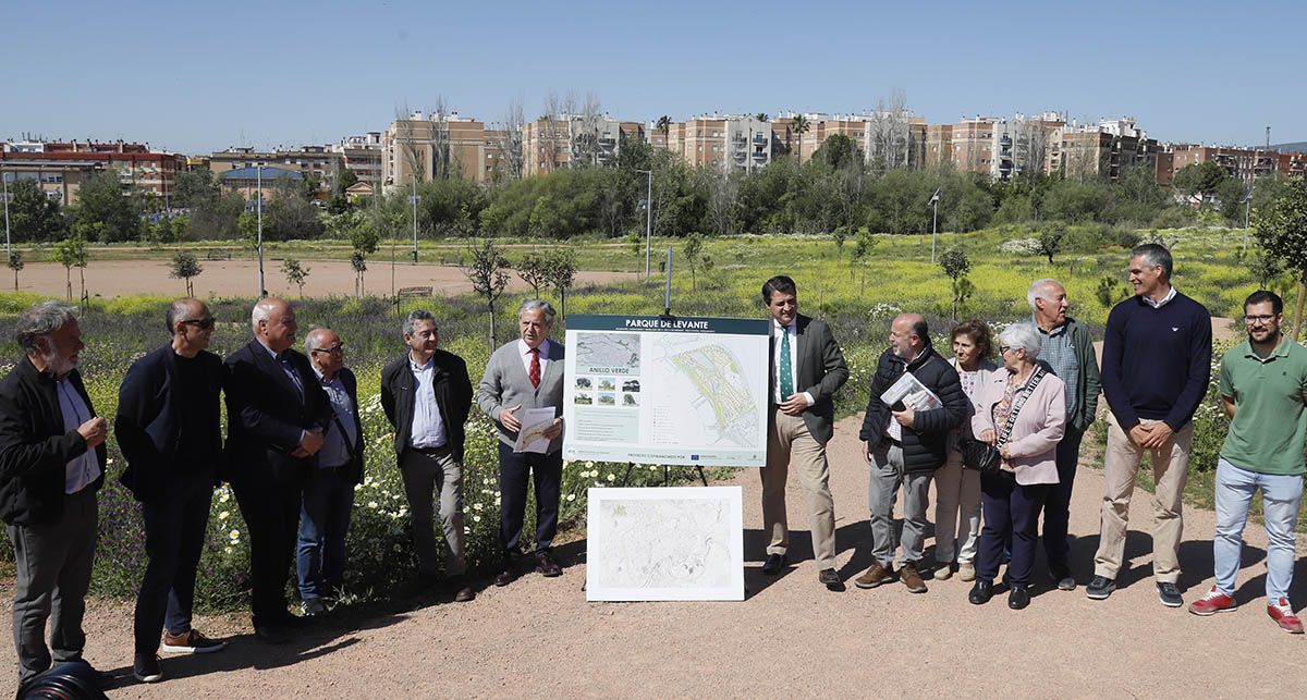 El Parque de Levante de Córdoba avanza en su finalización