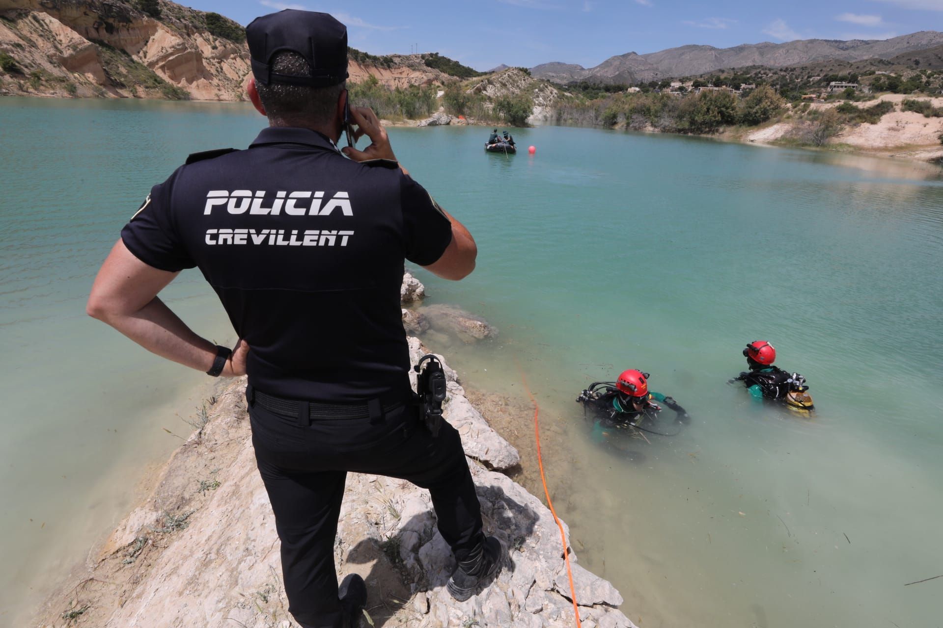 Recatan el cuerpo sin vida del joven desaparecido en el Pantano de Crevillent