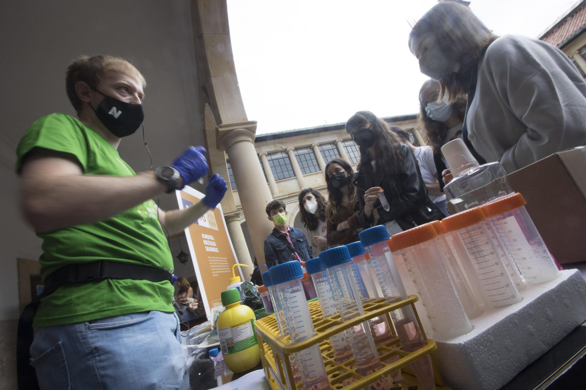 Así ha celebrado la Universidad de Oviedo la Noche europea de los investigadores