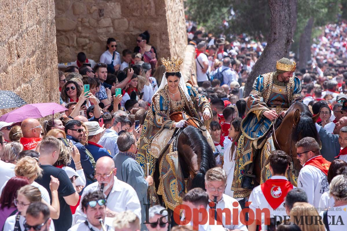 Moros y Cristianos en la mañana del día dos en Caravaca