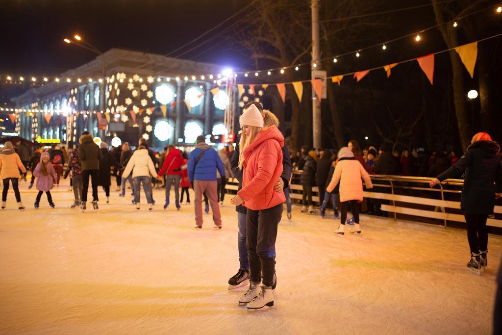 Otra de las grandes propuestas de Vigo es su pista de  hielo