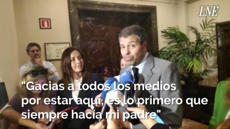 Arturo Fernández, hijo mediano del actor, agradece el cariño de Asturias: "Ha sido abrumador"