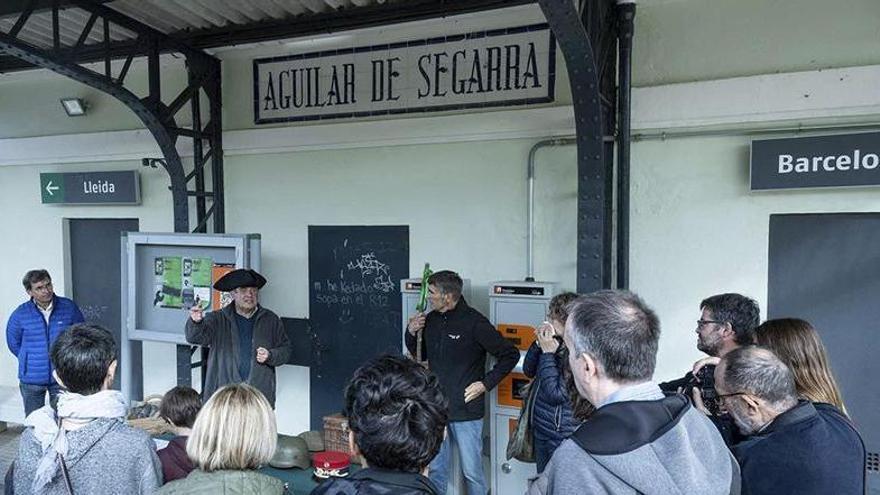 Una visita a l’estació de tren d’Aguilar de Segarra - Albert Obradors