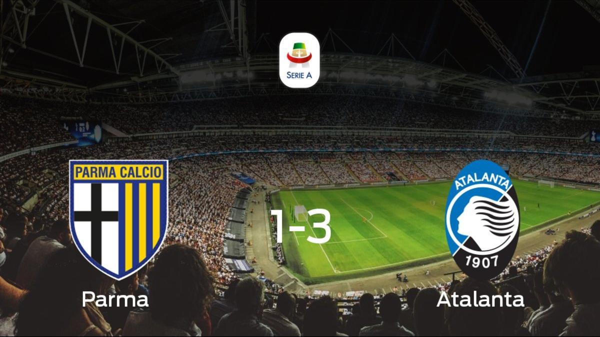 El Atalanta se impone por 1-3 al Parma