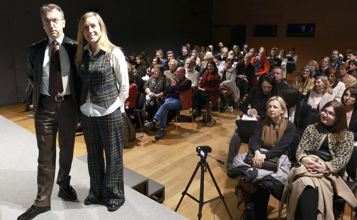 Jesús G. Maestro y Xisela Franco.