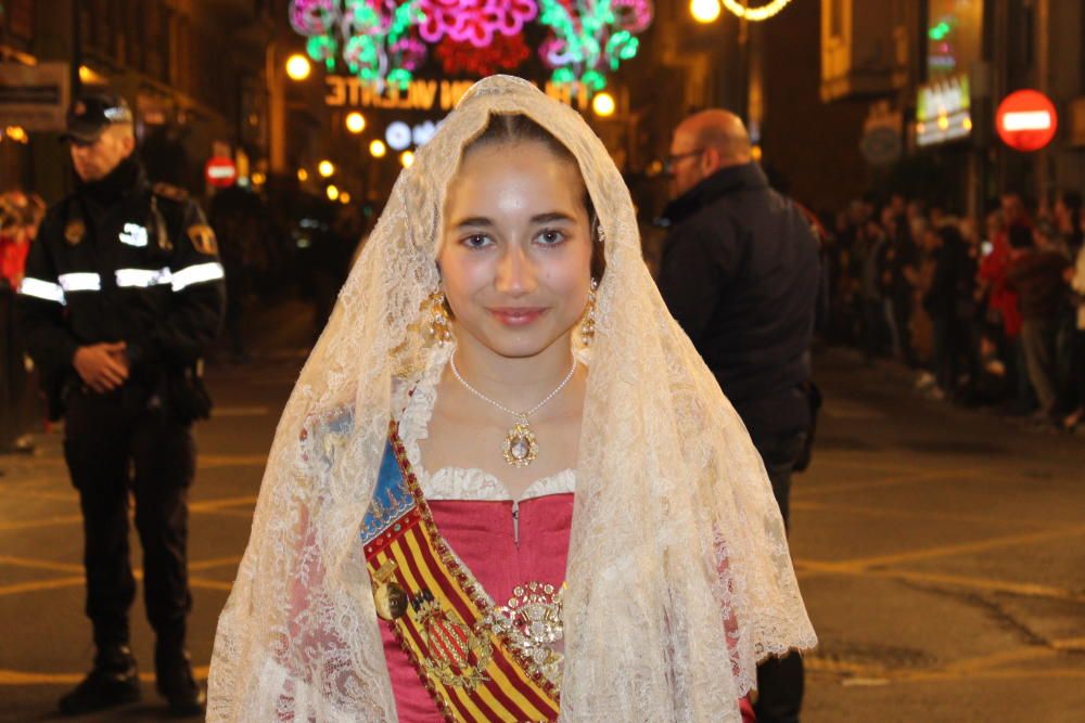 Así desfiló Clara María Parejo en la Ofrenda