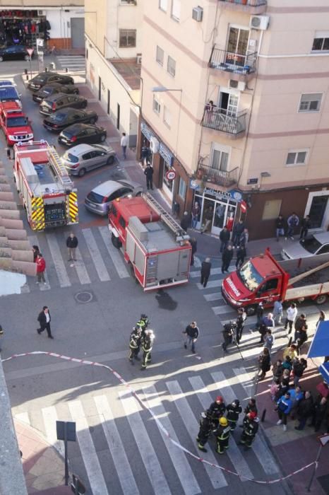 Derrumbe de una casa en Murcia