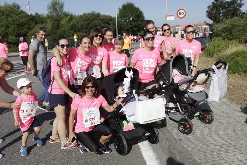 Carrera de la mujer en la zona este de Gijón.