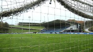 El campo Zubieta de la ciudad deportiva de la Real Sociedad donde debía jugar el conjunto donostiarra femenino contra el Barça.