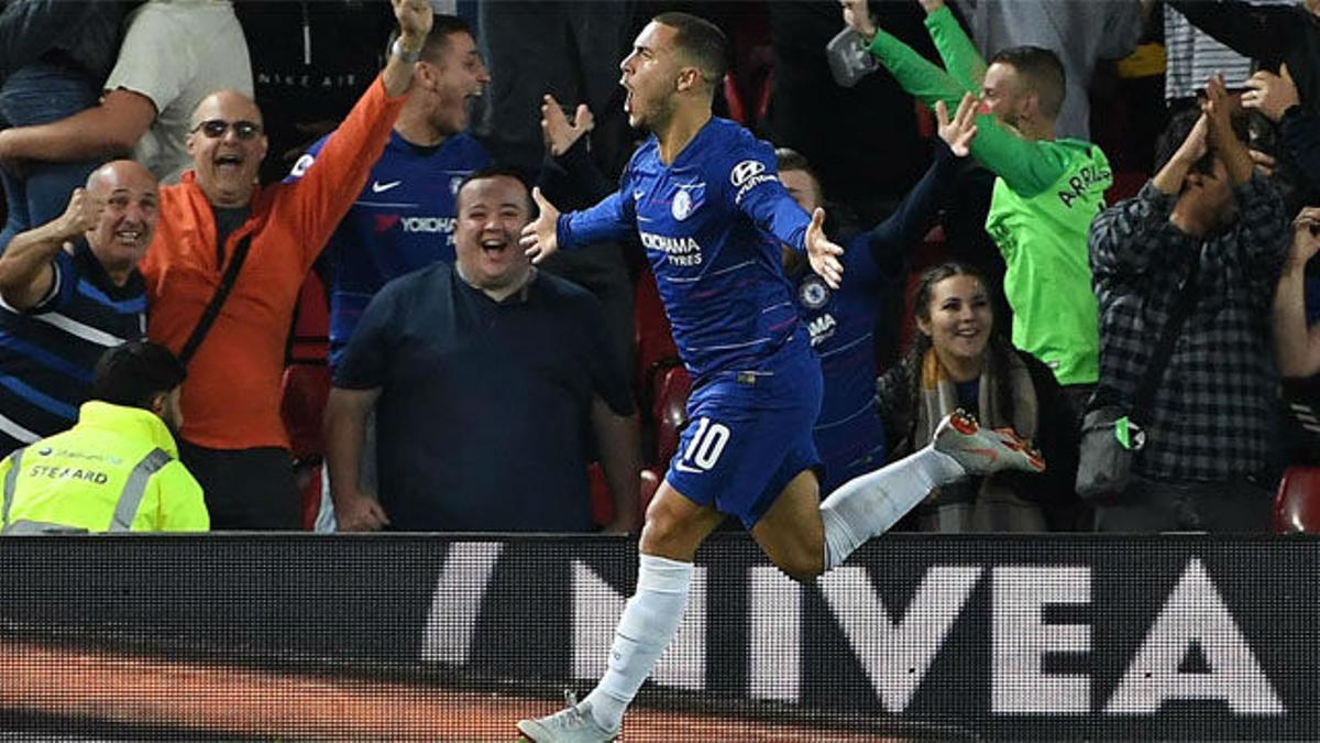 El día que Hazard se vistió de Messi