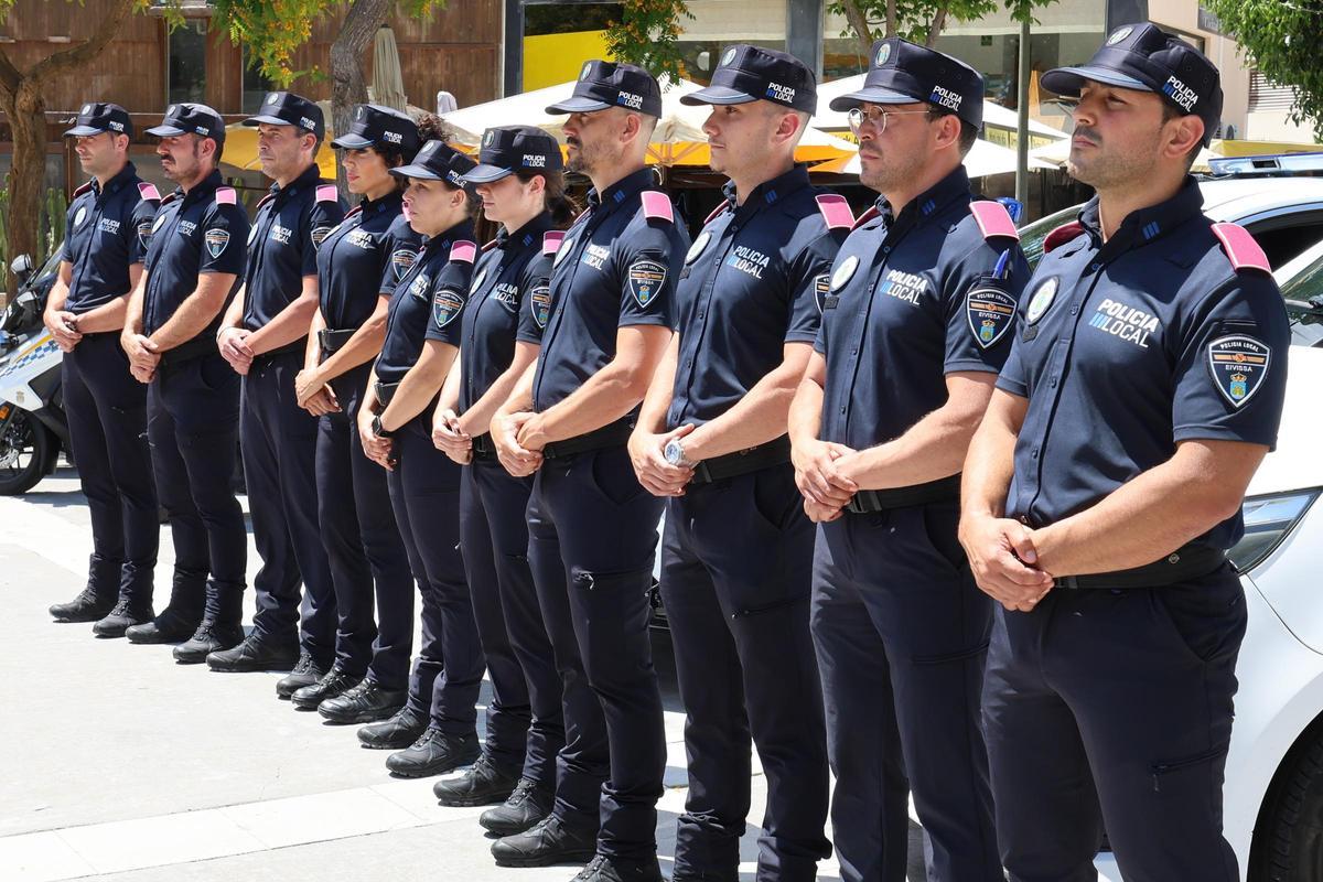 La Policía Local de Ibiza se refuerza con 11 agentes y 13 vehículos