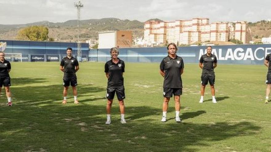 Presentación del cuerpo técnico del Málaga Femenino