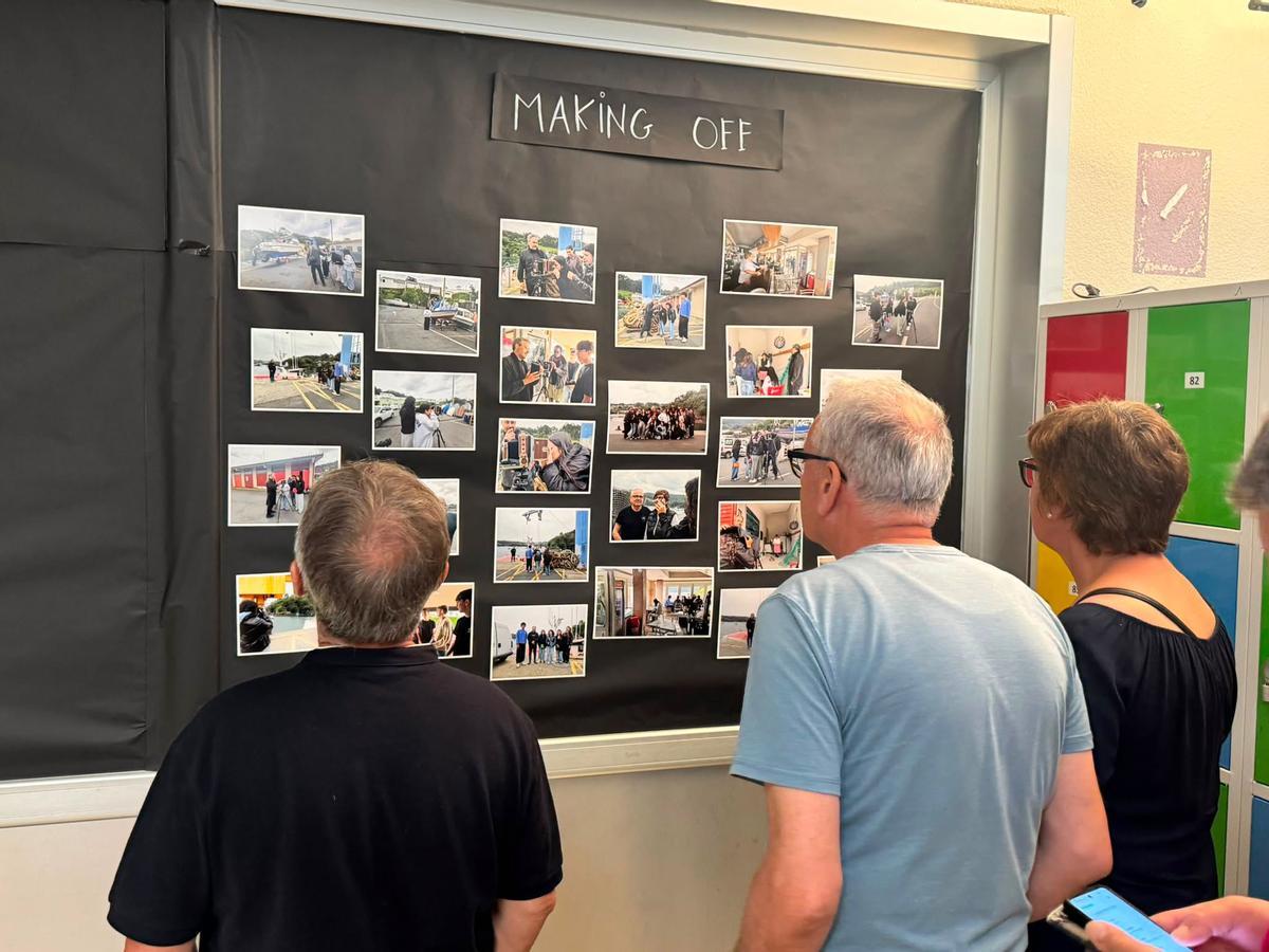 Exposición de fotografía del instituto de O Mosteirón.