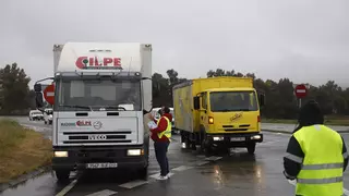 La huelga indefinida de transportistas se desarrolla sin incidencias en Córdoba
