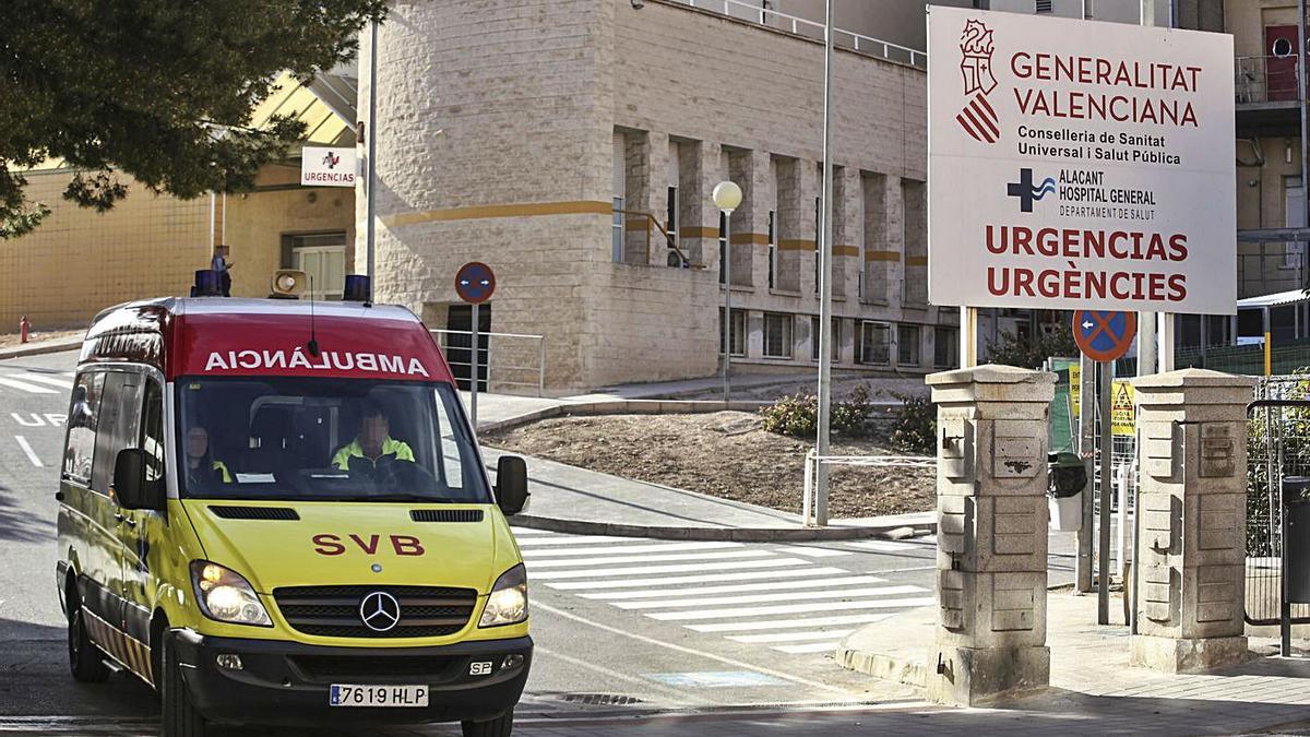 Imagen de archivo de Urgencias del Hospital General de Alicante.