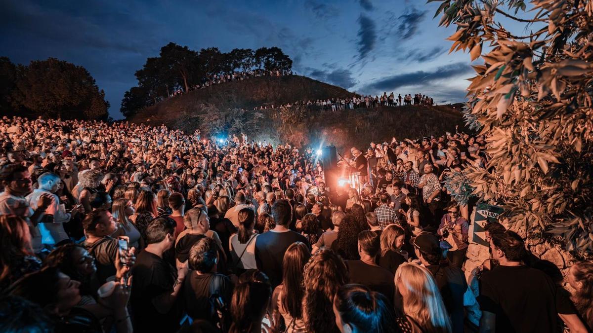Un evento anterior en el Parque de Cabecera.