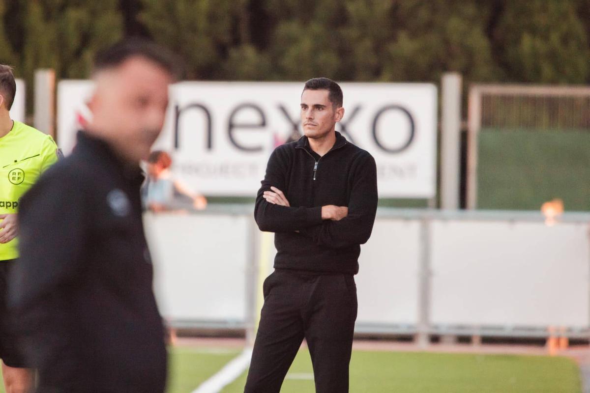 David Gurillo, entrenador de l'Escala