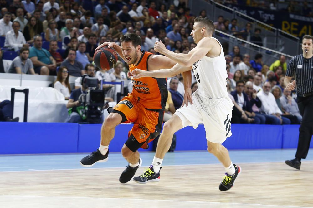 Segundo partido playoffs Real Madrid-Valencia Bask