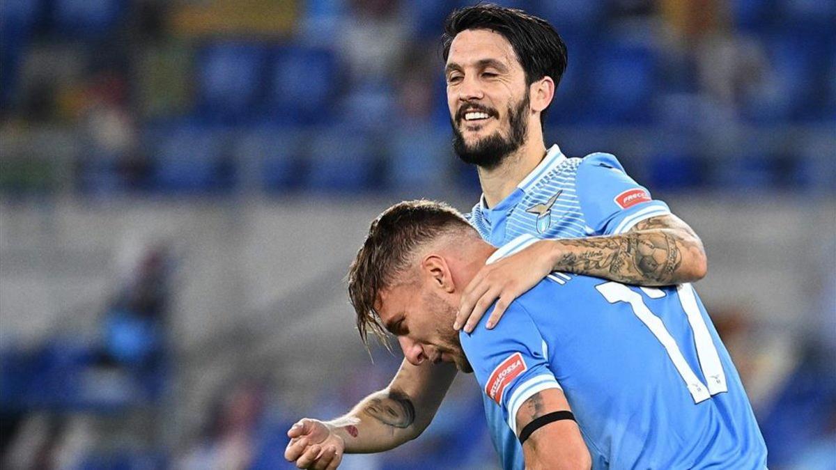 Luis Alberto-Immobile, la dupla de oro de la Lazio