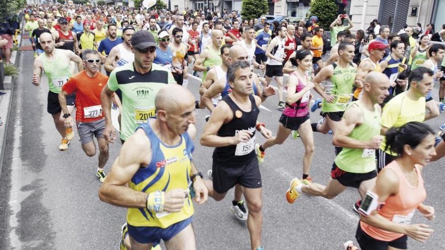 Imagen de la última edición de la Media Maratón de Vigo. // R.Grobas