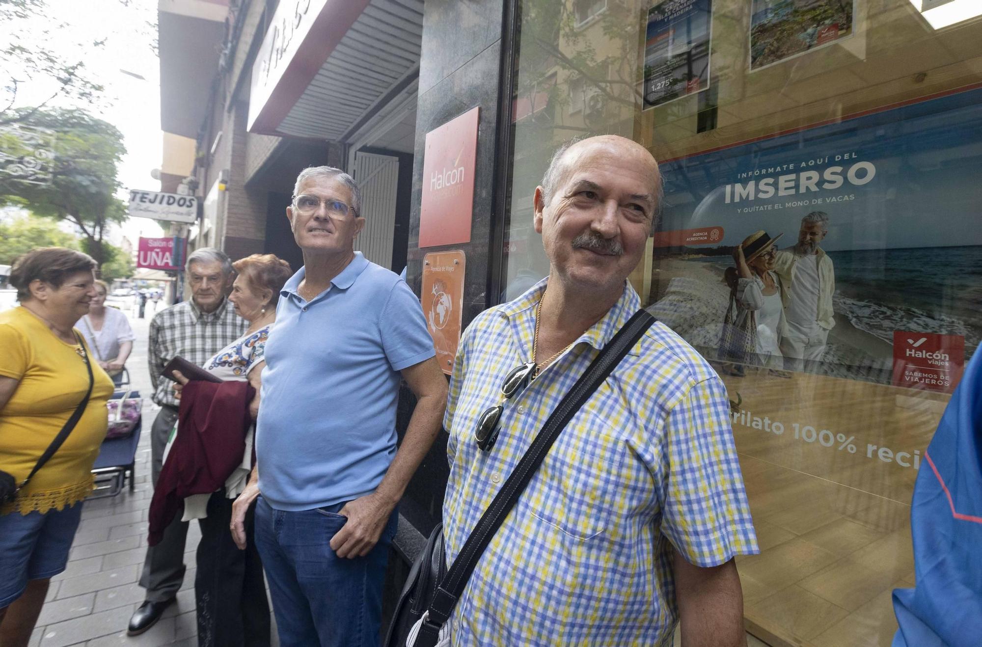 Las colas del Imserso en Alicante