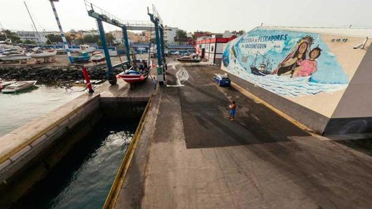 Puerto de Arguineguín, en Mogán.