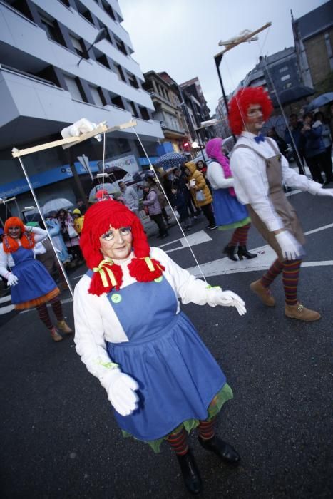 Desfile del martes de Carnaval en el Antroxu de Avilés