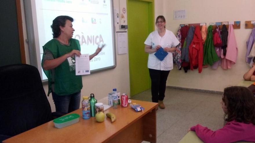 Un dels tallers que ja s&#039;han fet a l&#039;escola Sant Vicenç