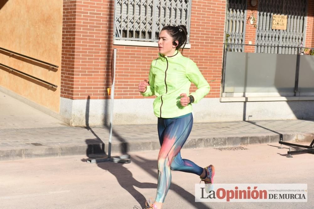 Primera carrera del año en Algezares