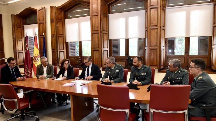 La Universidad de Murcia y la Guardia Civil refuerzan su colaboración en seguridad alimentaria, ambiental y salud pública