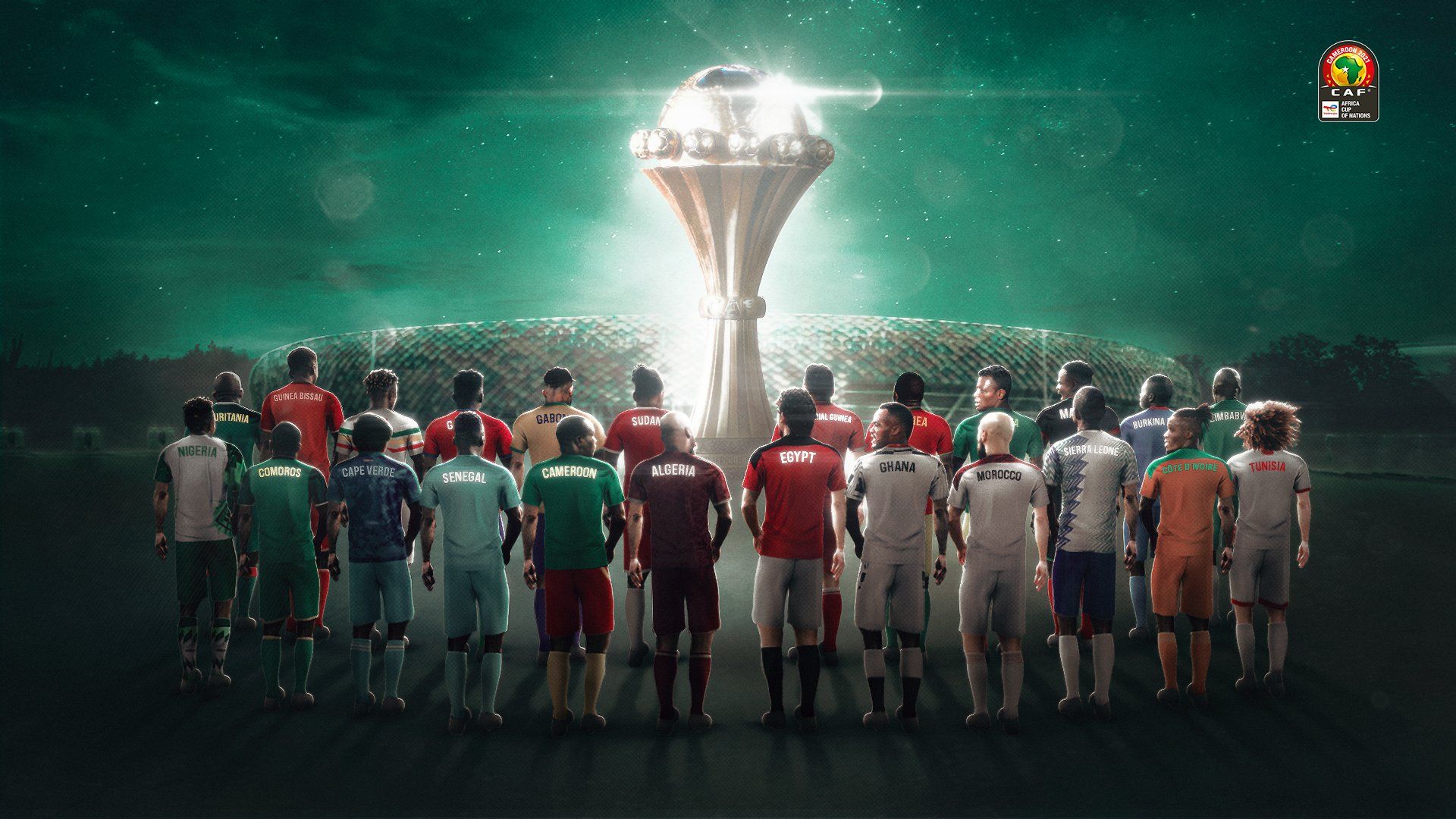 Imagen promocional de la Copa África de Naciones.