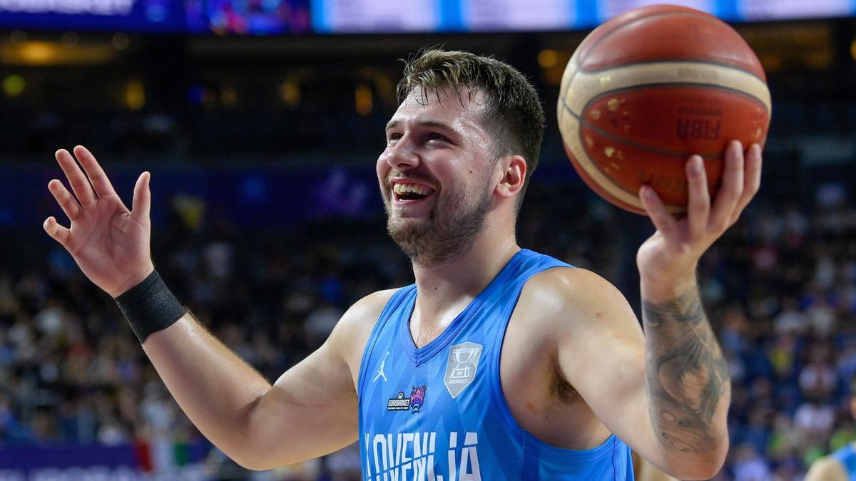 Doncic está disputando el Eurobasket con su selección