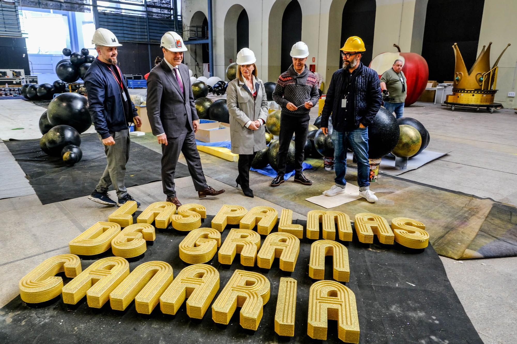 Visita al escenario de Studio 54 del Carnaval de Las Palmas de Gran Canaria