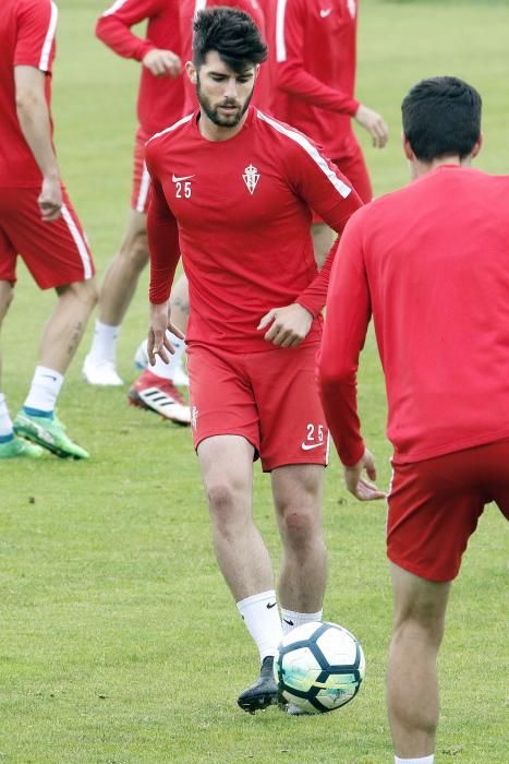 Entrenamiento del Sporting