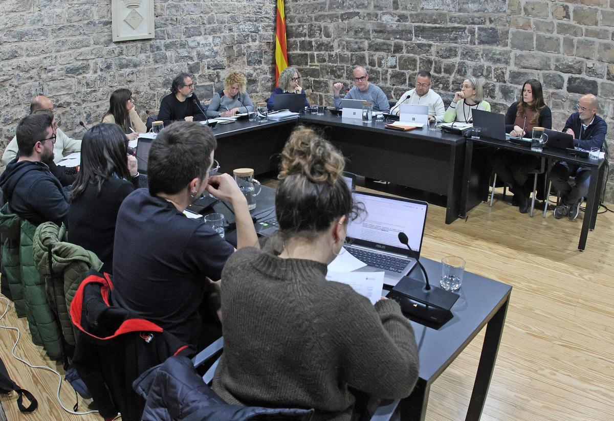 Les imatges del ple de Santpedor