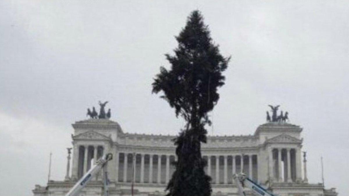 El árbol de navidad de Roma