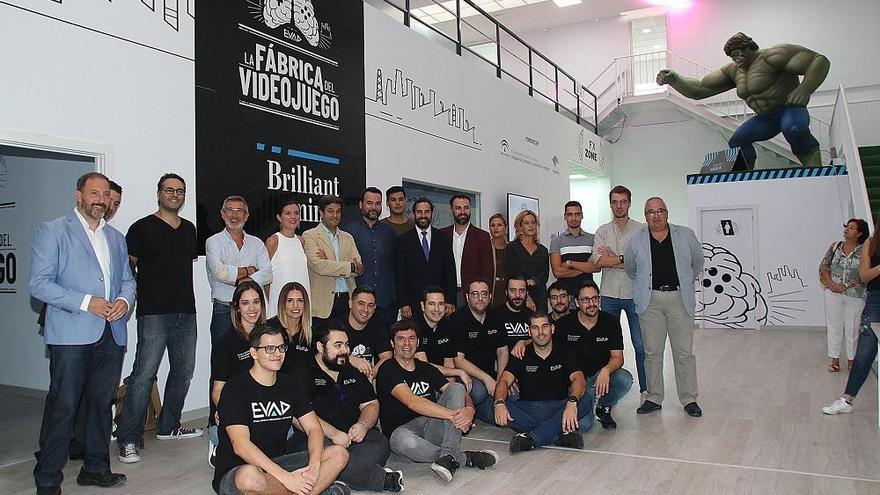 El equipo de la Escuela Superior de Videojuegos y Arte Digital de Andalucía.