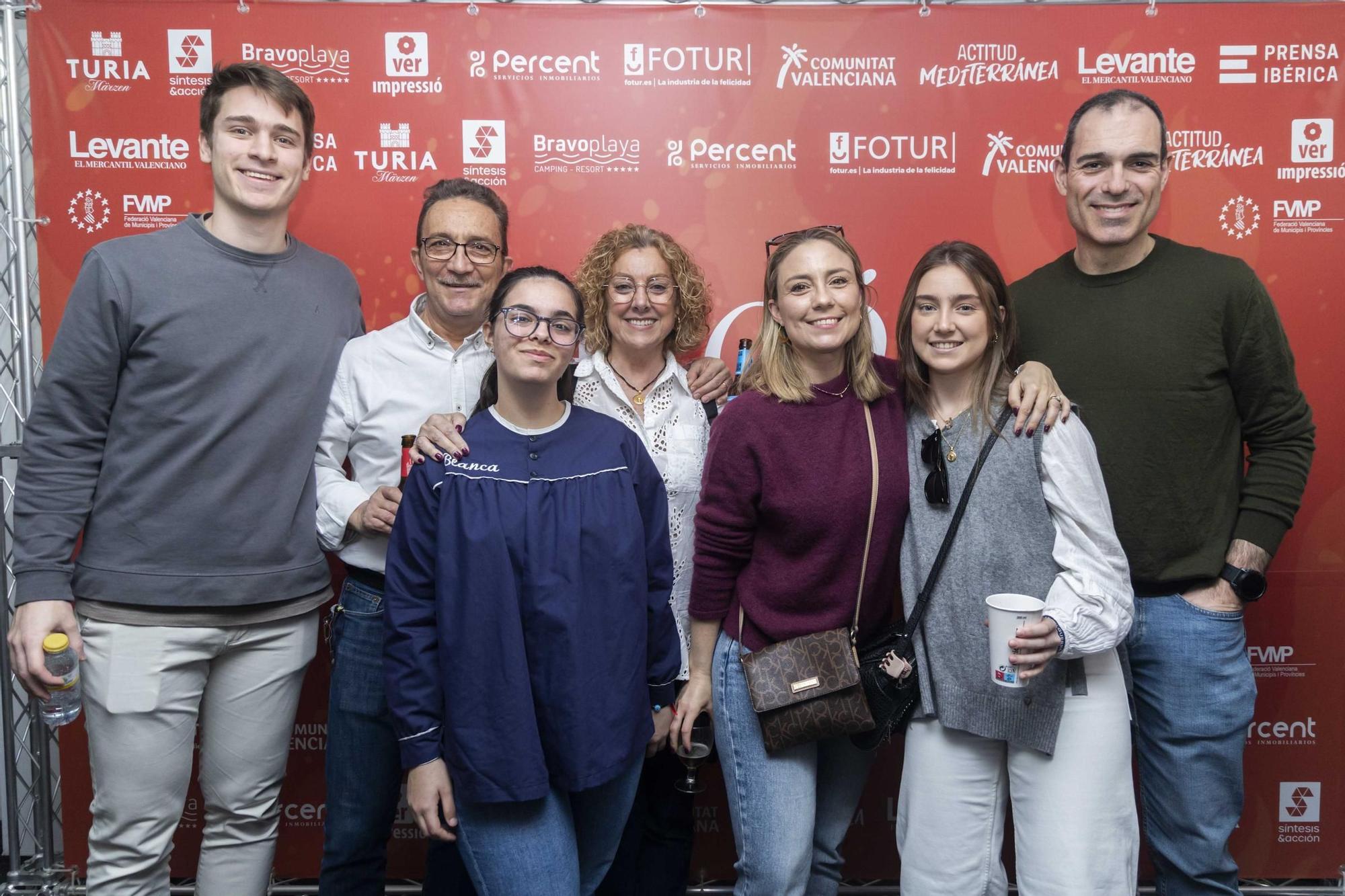 El balcón fallero de Levante-EMV del 9 de marzo, en imágenes